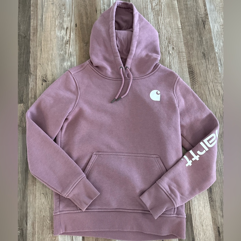 Pink Cahrhartt hoodie